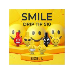 Fumytech - Drip Tip 510 Smile L - A X3