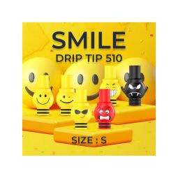 Fumytech - Drip Tip 510 Smile S - A/B X3