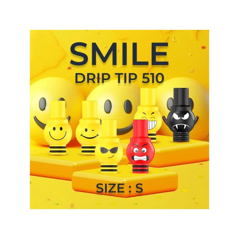 Fumytech - Drip Tip 510 Smile S - A/B X3