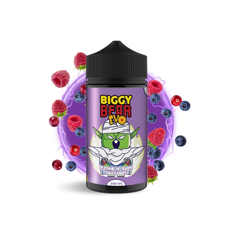 Biggy Bear Evo - Wild Berry Fusion - 50/50 200ml