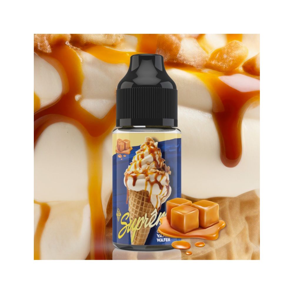 Supreme by Vape Maker- E-Cone - Caramel Vanilla - Concentré 30ml