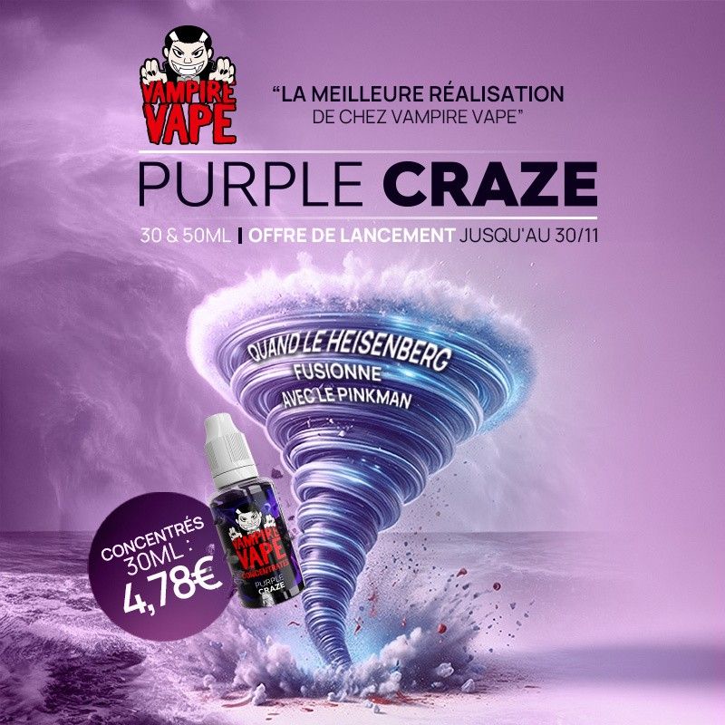 Vampire Vape - Purple Craze Concentré 30ml