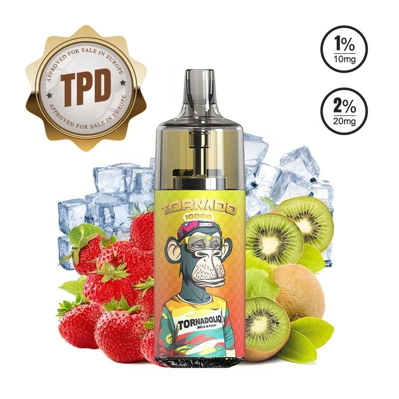 Tornado 10000 - TPD Europe Strawberry Kiwi Ice 10-20MG