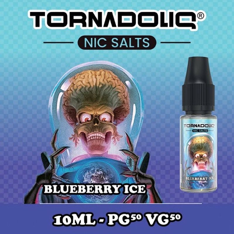 Tornadoliq - Nic Salt - Blueberry Ice 10-20MG