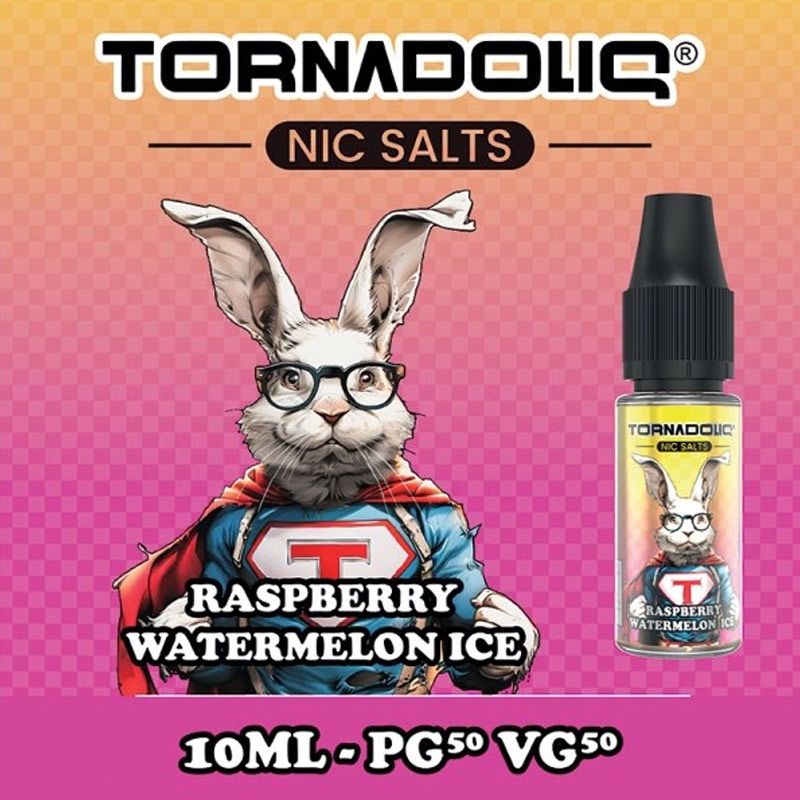 Tornadoliq - Nic Salt - Raspberry Watermelon Ice 10-20MG