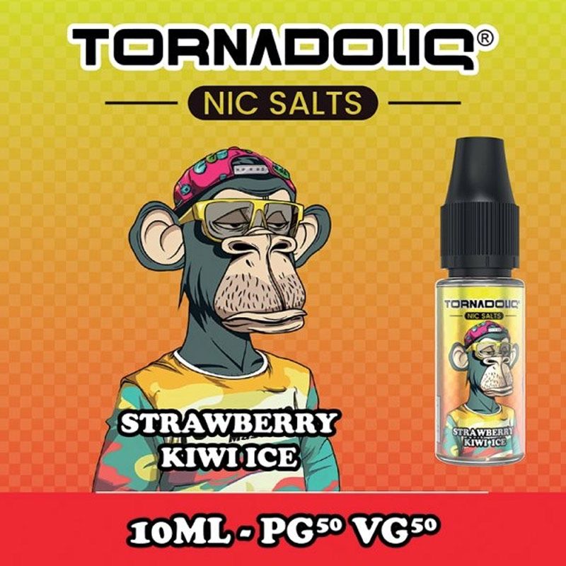 Tornadoliq - Nic Salt - Strawberry Kiwi Ice 10-20MG