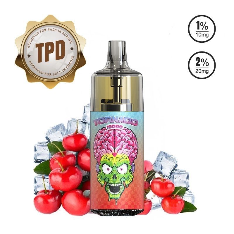 Tornado 10000 - TPD Europe Cherry Ice 10-20MG