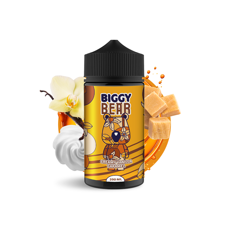 Biggy Bear - Creamy Vanilla Caramel 200ml