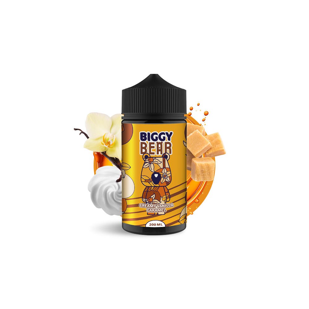 Biggy Bear - Creamy Vanilla Caramel 200ml