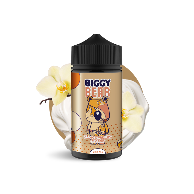 Biggy Bear - Smooth Vanilla Custard 200ml