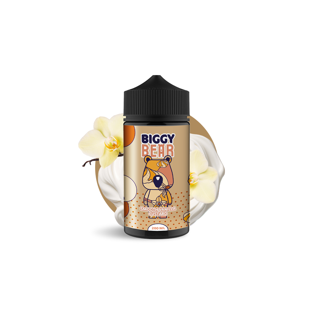 Biggy Bear - Smooth Vanilla Custard 200ml