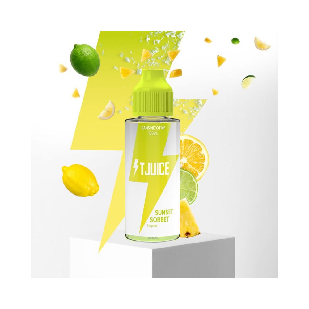 T-Juice - Sunset Sorbet E-liquide 100ml