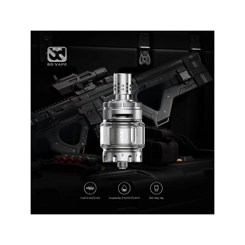 BD Vape - Precisio Sub-Ohm Blaster Silver Edition