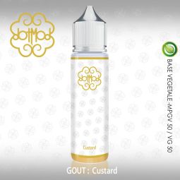 Dotmod Juice -Goût Custard MPGV 50/VG 50