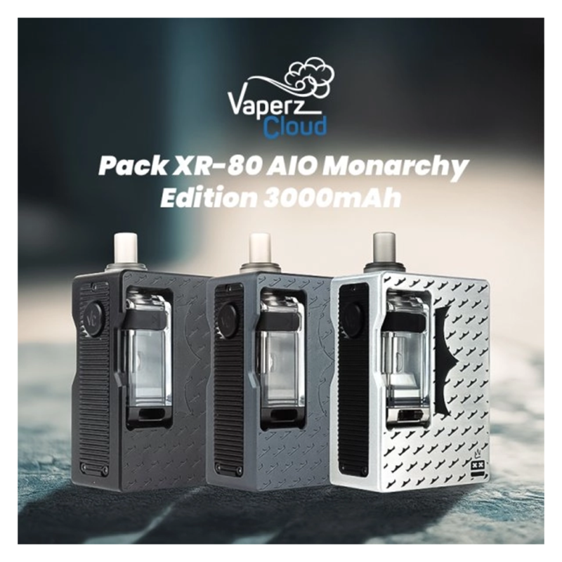 Vaperz Cloud - Pack XR-80 AIO Monarchy Edition 3000mAh