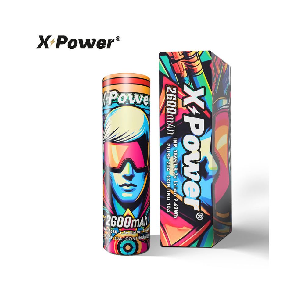 X Power- Accus 18650 2600mAh