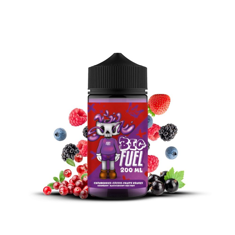 Big Fuel - Cranberries Blackcurrant Red Berries 200ml