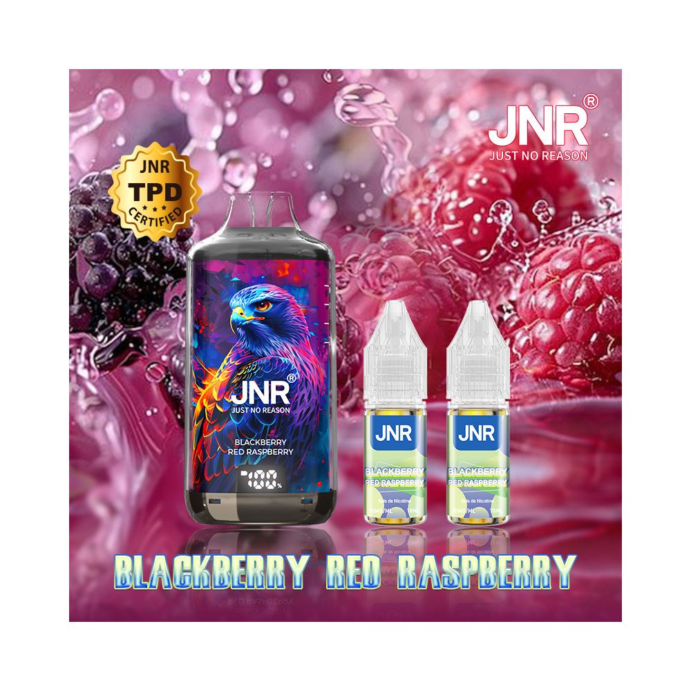 Falcon X JNR - Puff Mûre Framboise - 28 000 bouffées