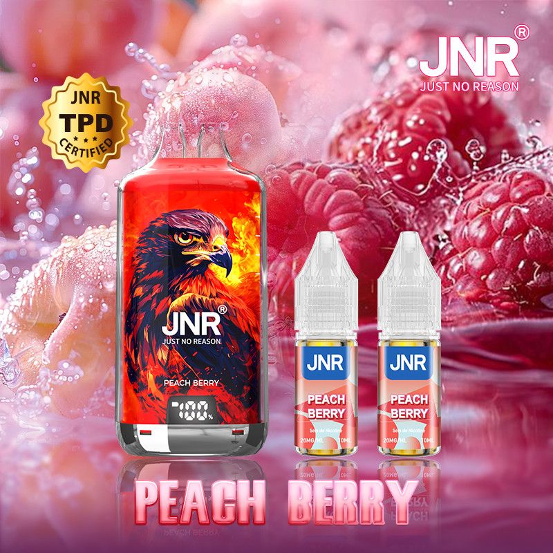 Falcon X JNR - Peach Berry - 28 000 puffs