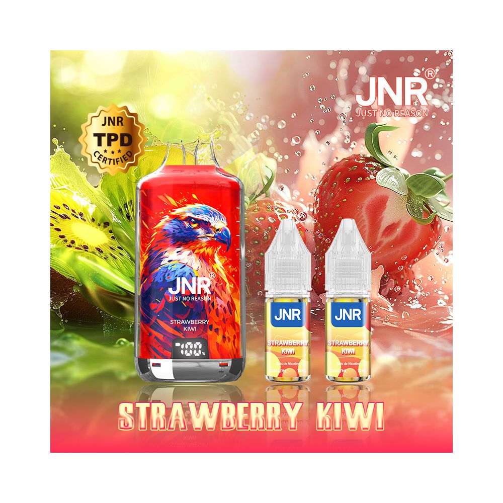 Falcon X JNR - Puff Fraise Kiwi - 28 000 bouffées