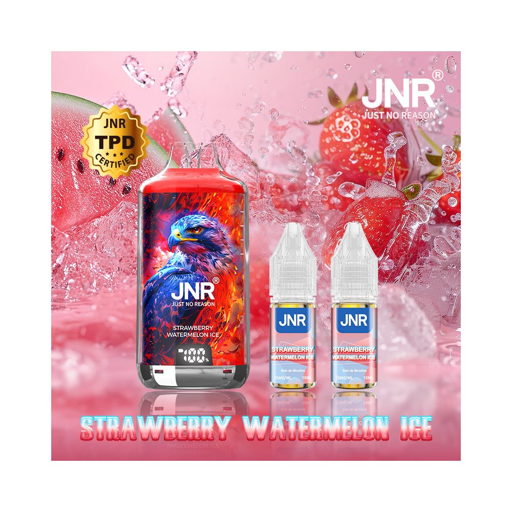 Falcon X JNR - Puff Pastèque Fraise - 28 000 bouffées