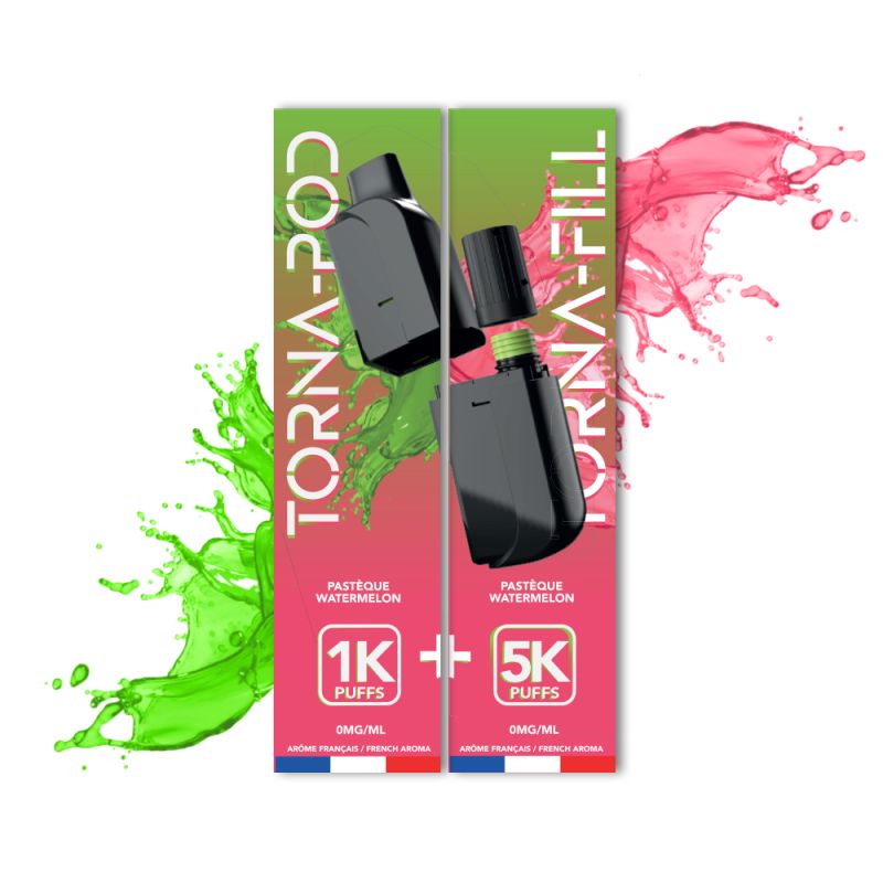 TORNA-BAR - Torna Pod / Fill Pastèque 6K Puffs x5